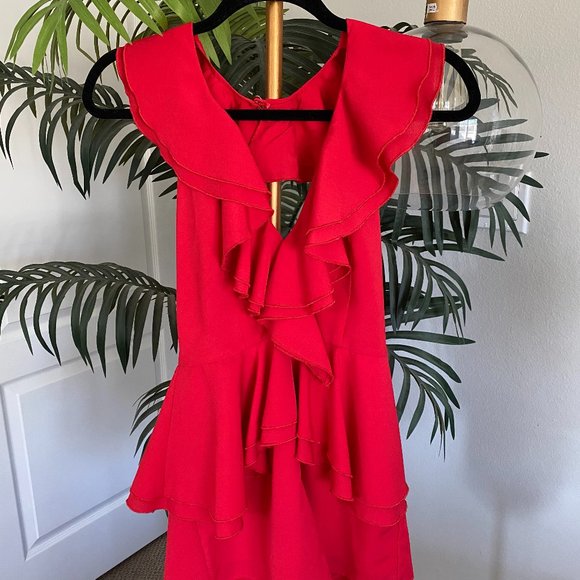 Red Romper - Picture 2 of 3